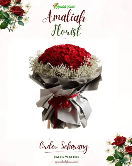 Buket Bunga Cipasang